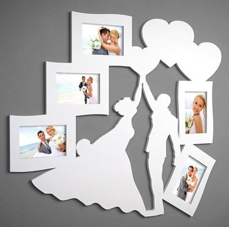 PORTA FOTOS RECÉM CASADOS